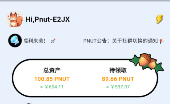 新项目 零撸PNUT松鼠主流币